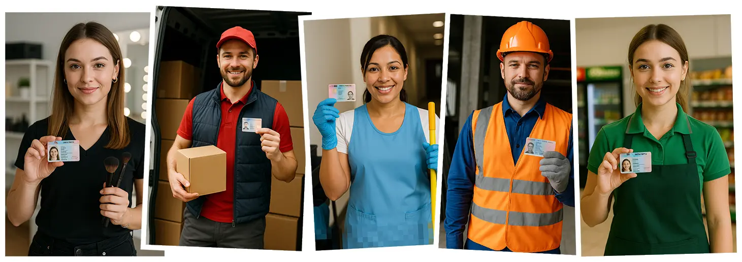 Кто может подать на карту побыта в связи с работой?