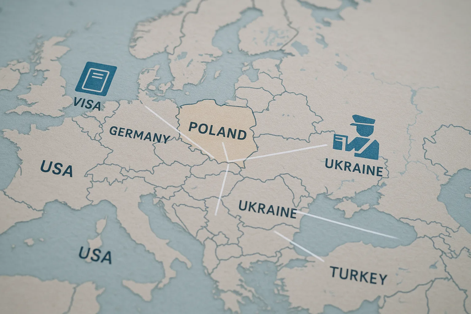Таблиця: виїзд та повернення до Польщі — різні країни і ризики